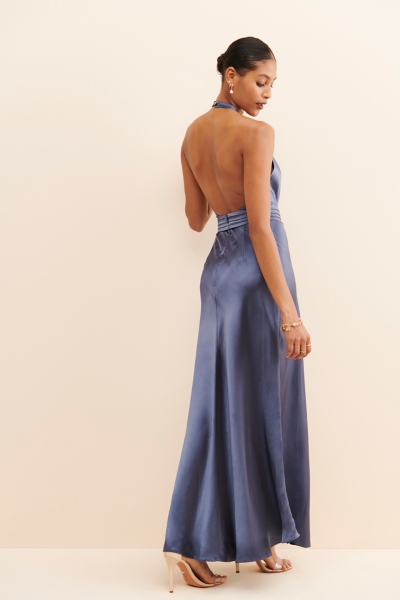 Satin Halter Gown | Nuuly