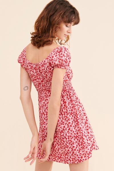 knee length dresses for ladies Chloe Holiday Mini Dress S main image 1