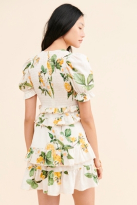 Sweetheart Drop-Waist Mini Dress