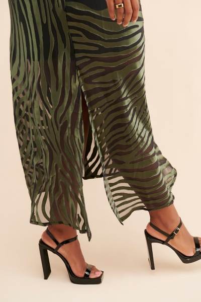 knee length dresses for ladies Midi Slip Dress main image 0