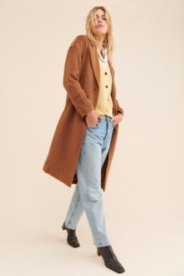 Bryce Oversized Brushed Coat