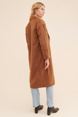 Bryce Oversized Brushed Coat
