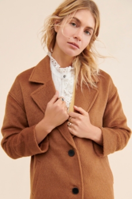 Bryce Oversized Brushed Coat