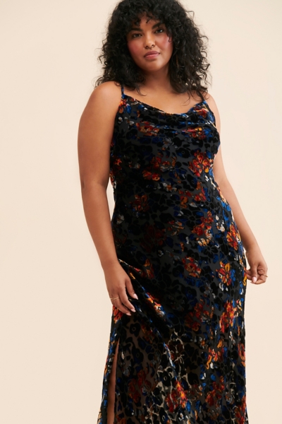 Cowl Neck Midi Slip Dress | Nuuly