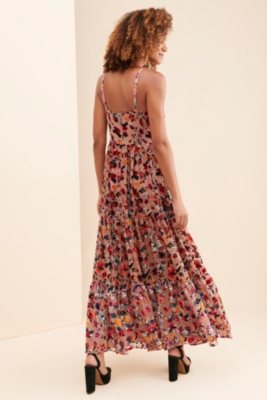 hutch velvet maxi dress