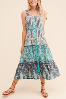 Paisley Maxi Dress Nuuly