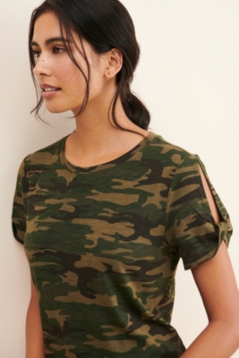 Camo T shirt Dress