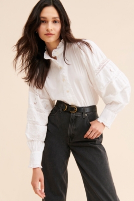 Cotton Lace Button-Down | Nuuly