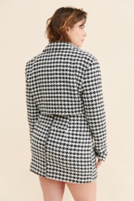 Bonnie Houndstooth Mini Skirt | Nuuly