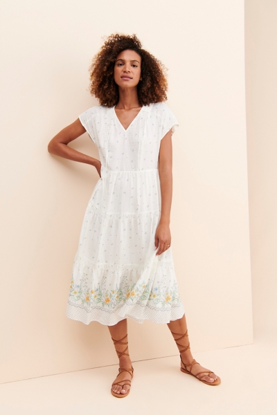 Flower Fields Midi Dress | Nuuly