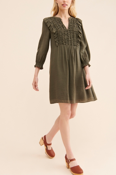 black velvet dress mini Macie Silk-Velvet Mini Dress in Black