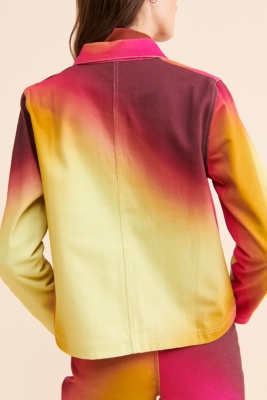値下げ♡完売　新品　ella shaggy jacquard blouson Ella Fade Jacket | Nuuly