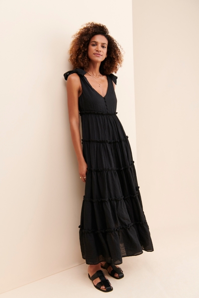 Tiered Ruffle Maxi Dress | Nuuly