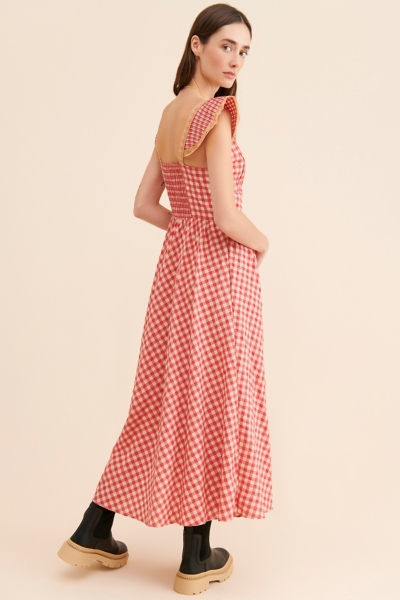 knee length dresses for ladies Jazz Pintuck Midi Dress - Periwinkle Blue Sky