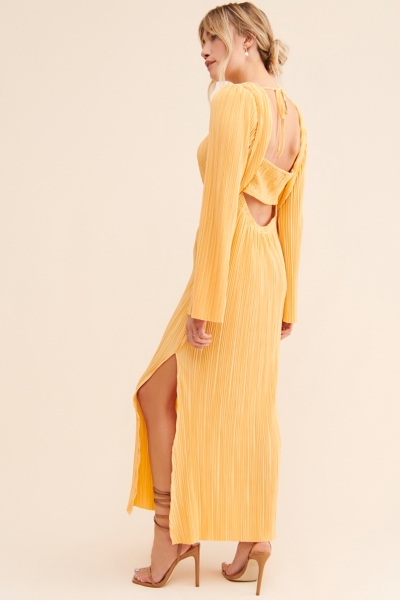 Krista Pleated Dress | Nuuly