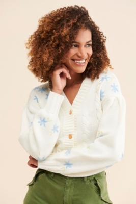 Embroidered Cardigan Nuuly Rent