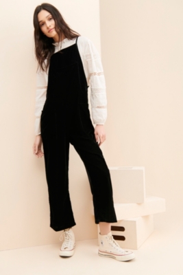 Velvet Night Lover Overalls Nuuly