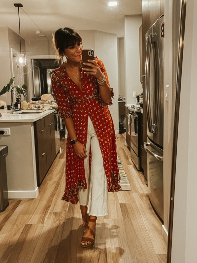 knee length dresses for ladies Free People Via Midi Dress  The Cadillac Cowgirl