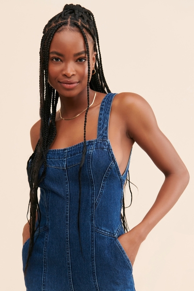 Kendra Denim Jumpsuit | Nuuly