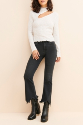 Happi Crop Flare Jeans