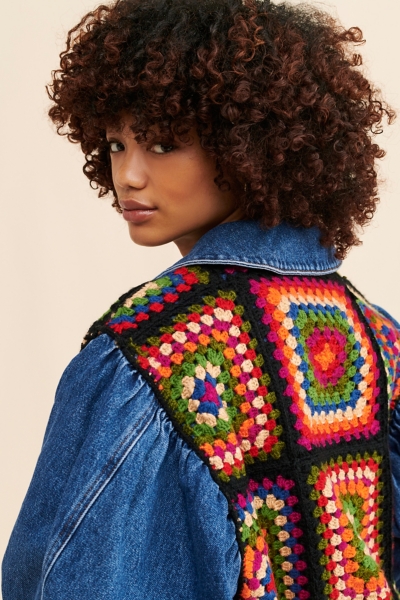 Crochet Embroidered Jacket | Nuuly