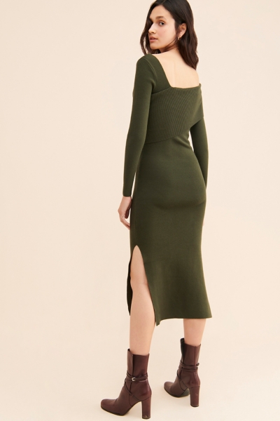 knee length dresses for ladies Sylvie Dress Very Peri main image 1