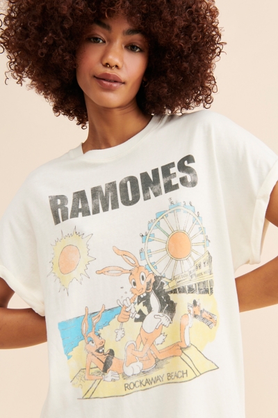 ramones t shirt dress RAMONES T- shirt Dress All over print