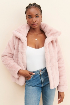 Faux Fur Puffer Jacket