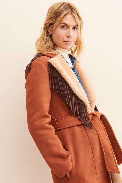 Daisy Fringe Coat | Nuuly