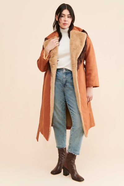 Daisy Fringe Coat | Nuuly