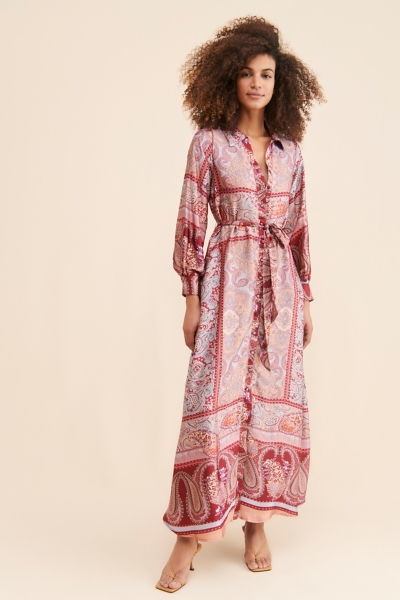 Paisley Patchwork Maxi Dress | Nuuly