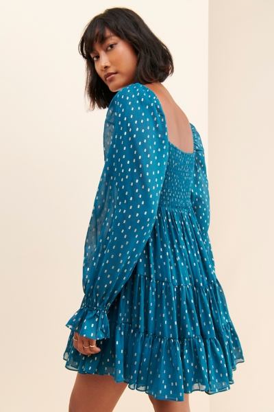 Polka Dot Mini Dress | Nuuly