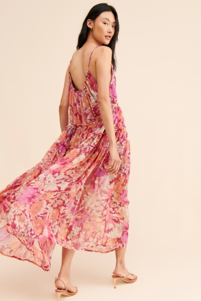 knee length dresses for ladies Juliana Halter-neck Maxi Dress main image 0
