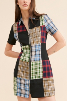 Snapped Patchwork Dress | Nuuly