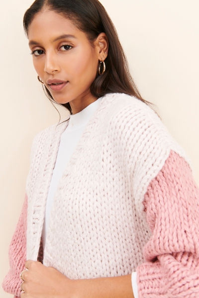 Mae Colorblock Cardigan | Nuuly