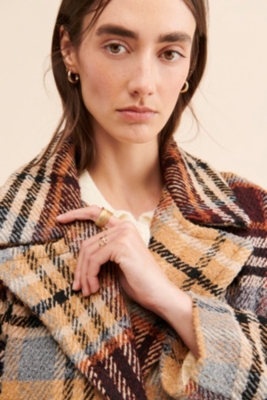 Oversized Plaid Coat | Nuuly
