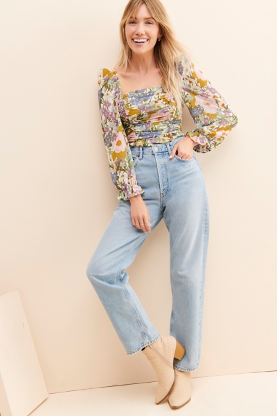 ASTR The Label Women's Tonia Top – Stylish Blouse For Everyday Wear