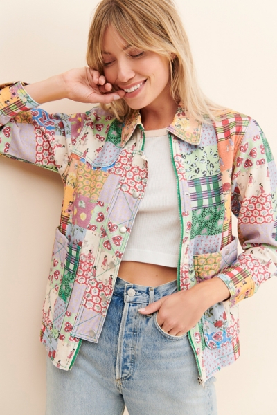 Lizzie Patchwork Jacket | Nuuly
