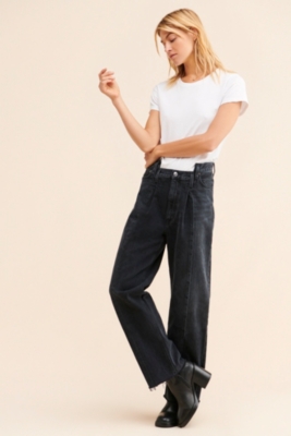 Pieced Angled Jeans | Nuuly