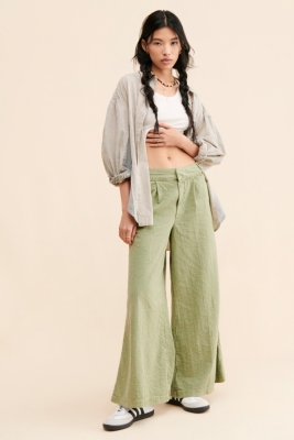 Nothin' To Say Pleated Trousers