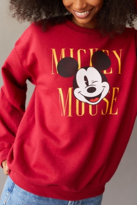 Mickey mouse sweat discount shirt