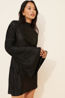 ANDMARY Luna pleats mini dress【アイボリー】 599d3503aa854ef88d69f2b0eb0795