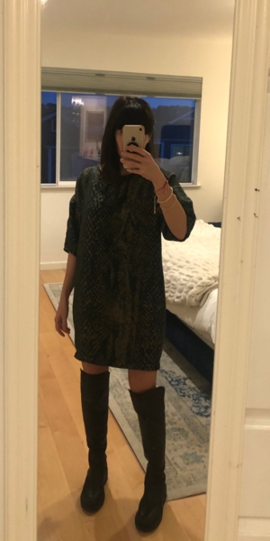 Snakeskin Print Dress | Nuuly