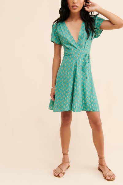 Cleo Emmylou Wrap Dress