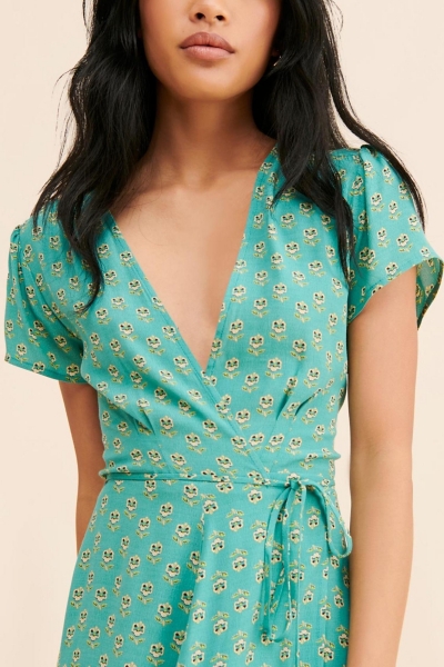 Cleo Emmylou Wrap Dress
