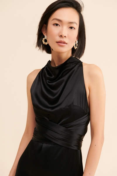 barcelona maxi dress Barcelona Ruffle Maxi Dress