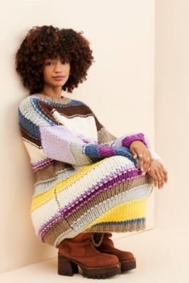 Paz Oversized Sweater Dress Nuuly Rent