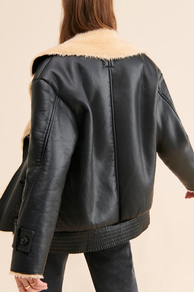 Oversized Moto Jacket | Nuuly