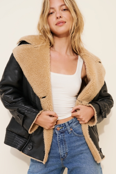 Oversized Moto Jacket | Nuuly