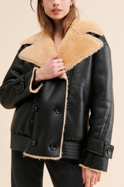 Oversized Moto Jacket | Nuuly